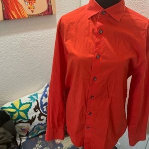 1MX Fitted Express Mens Button Up